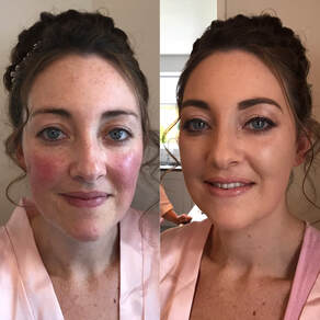 Before and After Makeover Bridesmaid