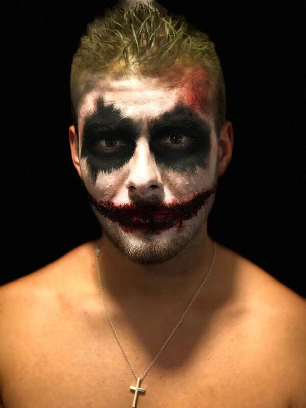 The Joker Halloween Makeup