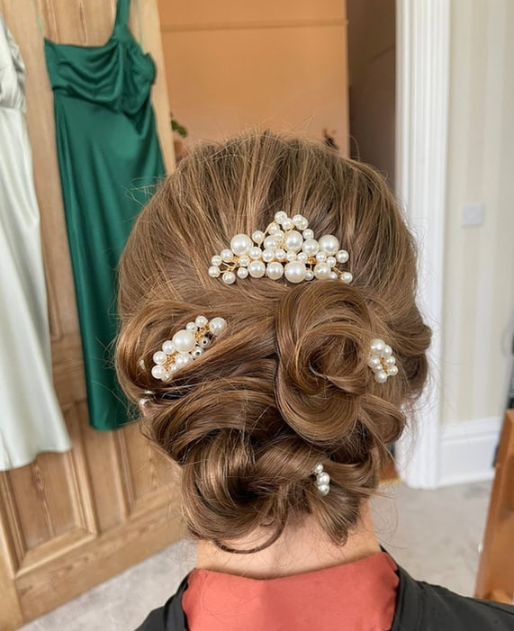 Maid of Honour Hair Styling
